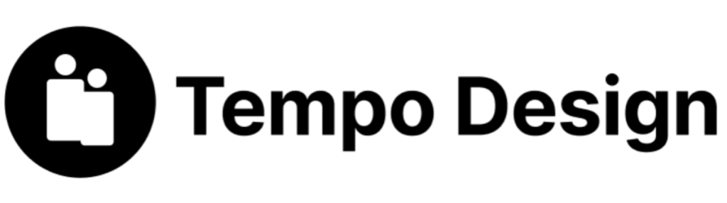 logo tempo design negro