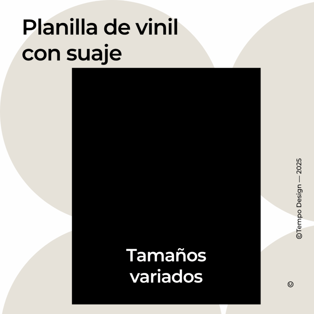 planilla vinil con suaje