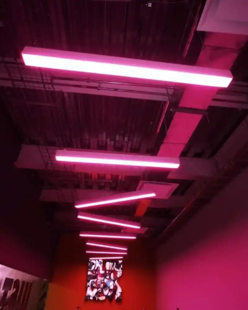 interior corporativo grafico